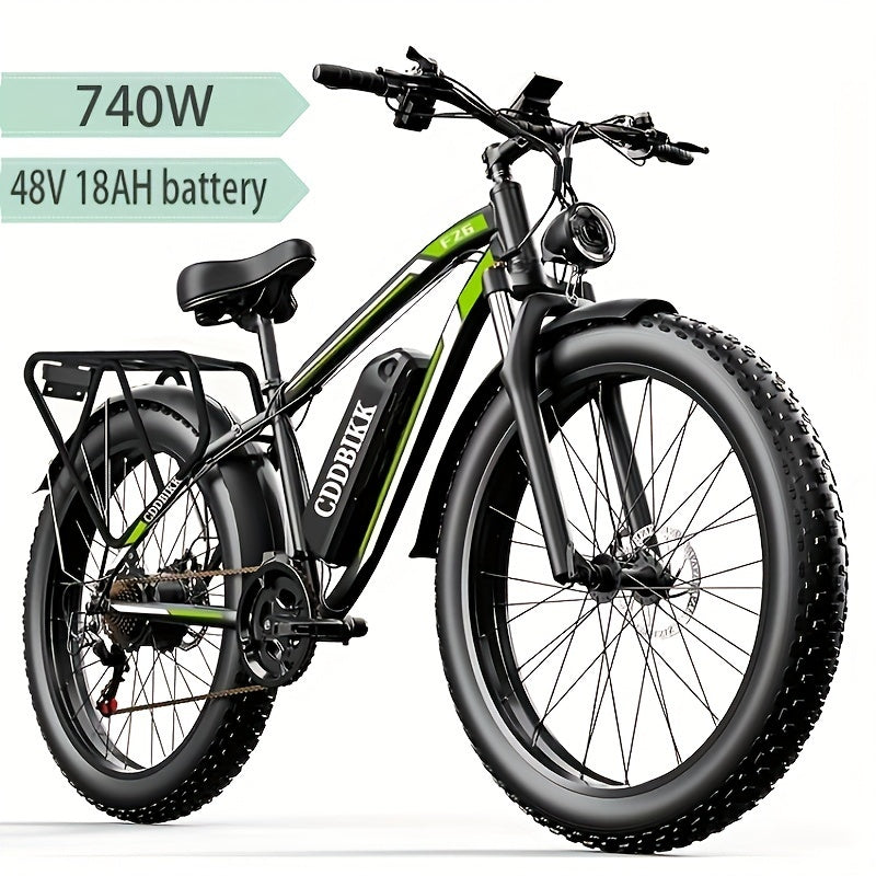 F26 Electric Bike for Adults 740W Electric Bicycle