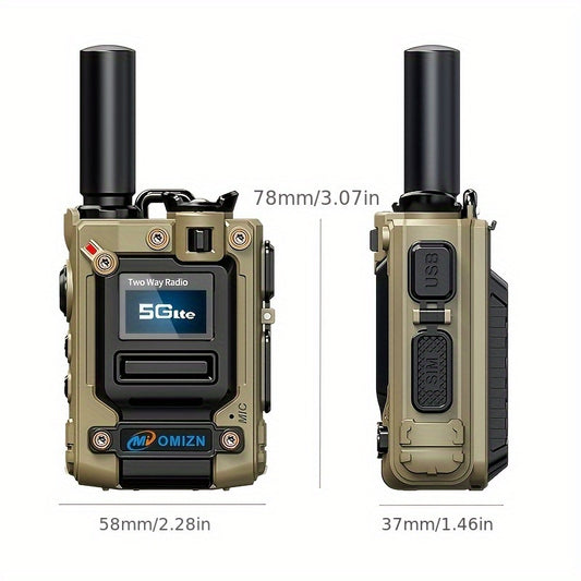 OMI M8 PTT POC One Year Sim Card Walkie-talkie F