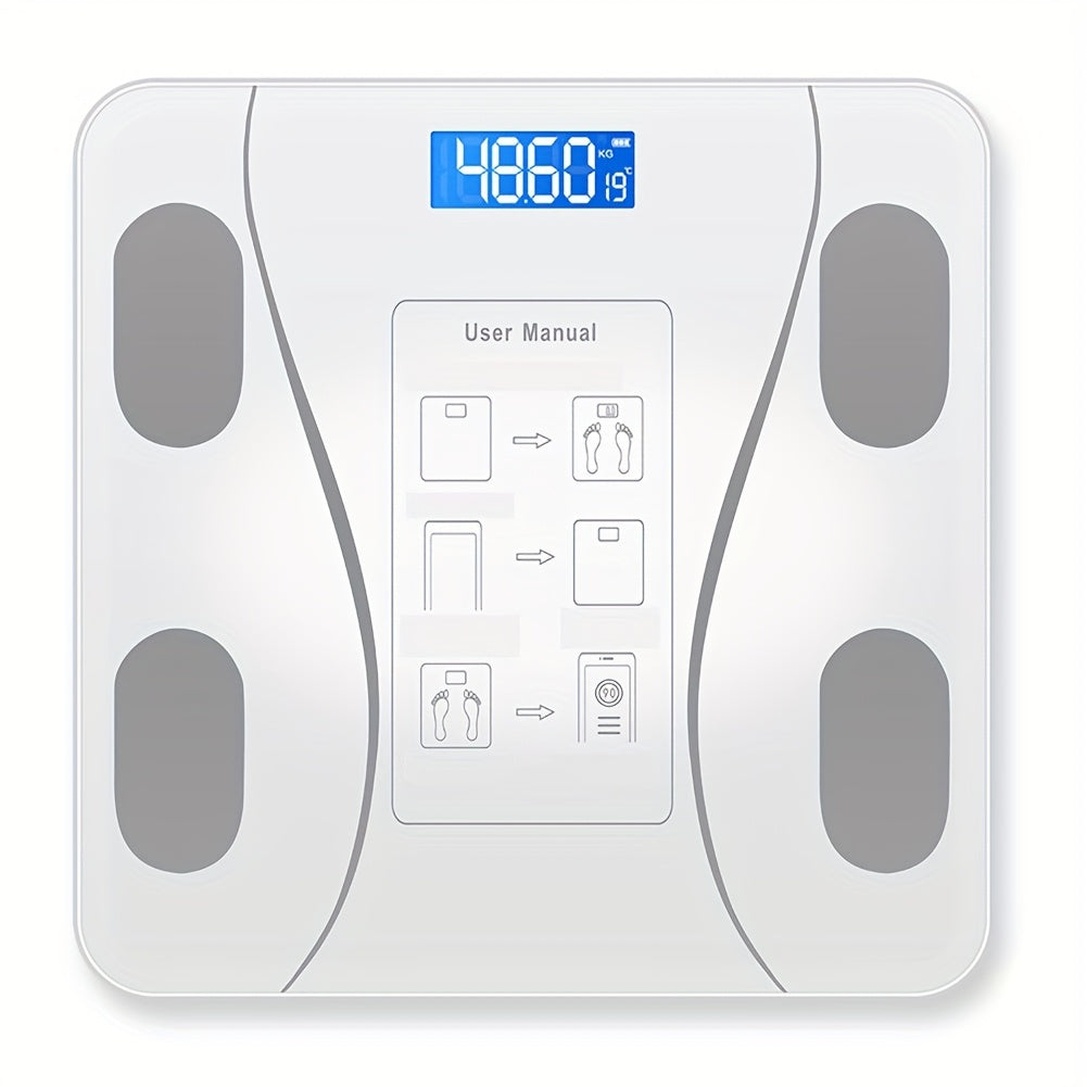 Daily Weight Tracking Smart Digital Bathroom Scale