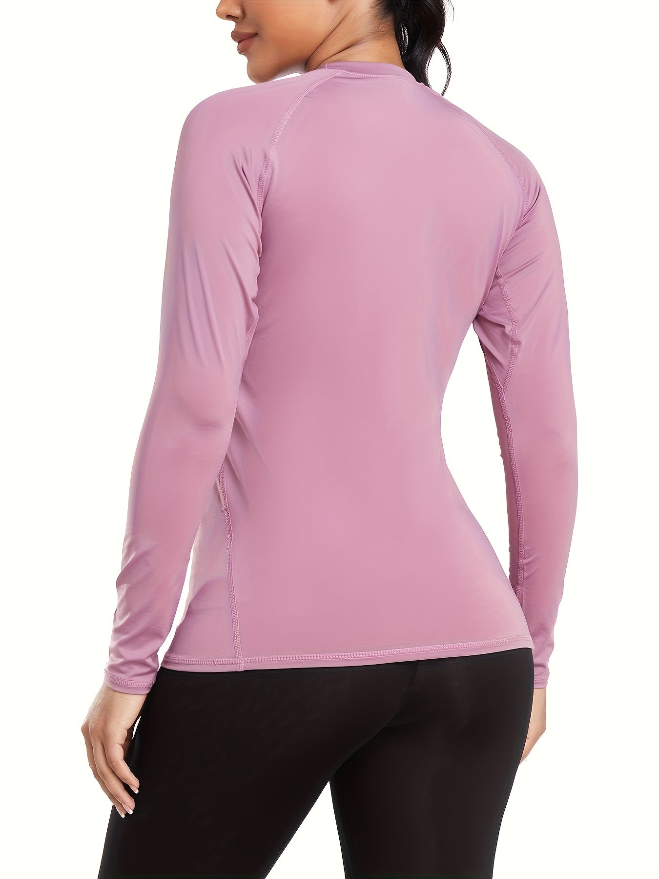 8pcs Women's Performance Compression Long Sleeve Athletic Tops