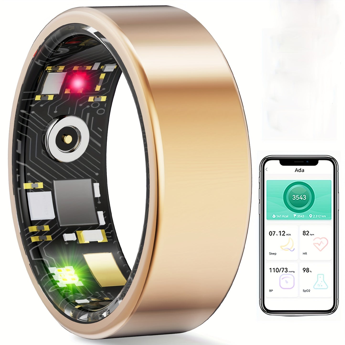 Smart Ring Fitness Tracker