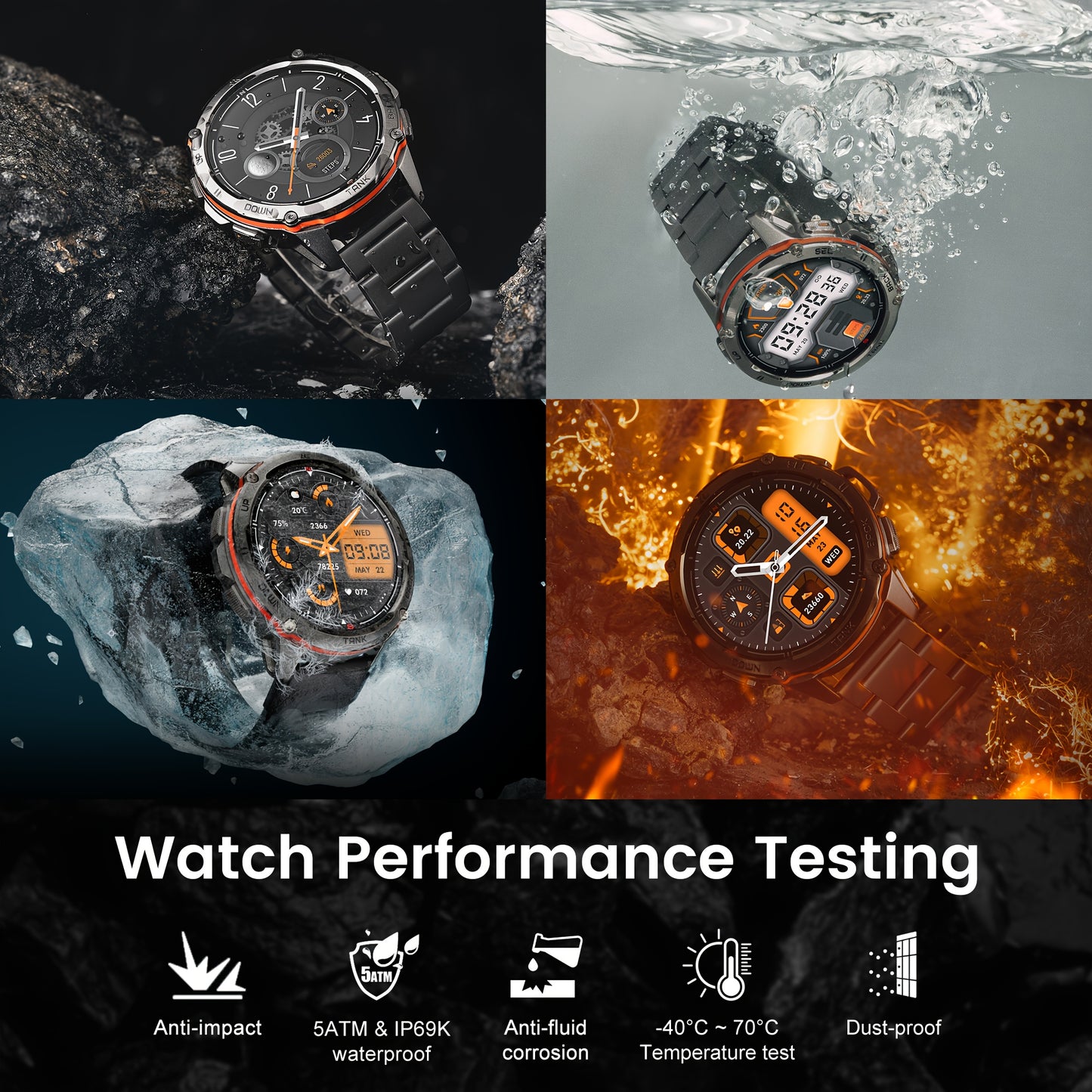 T3 Ultra GPS Smart Watch For Men