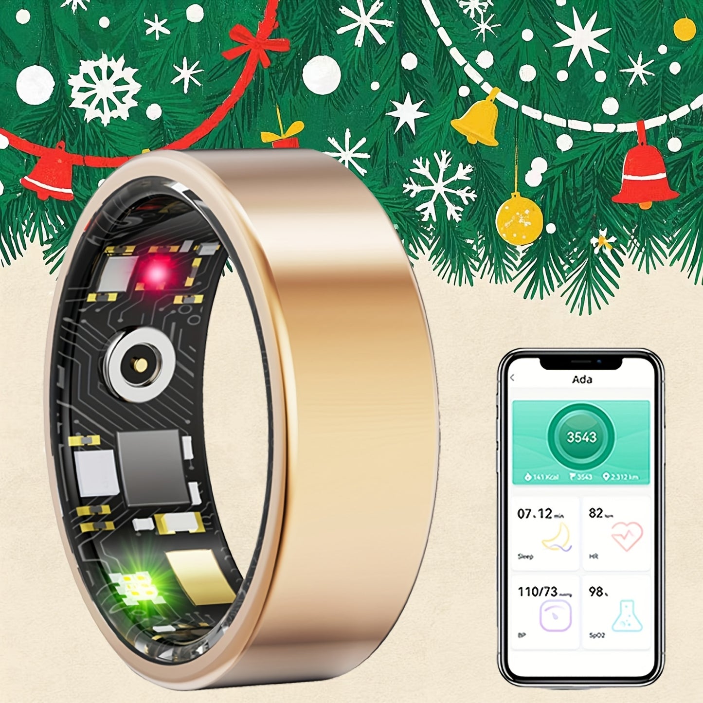 Smart Ring Fitness Tracker