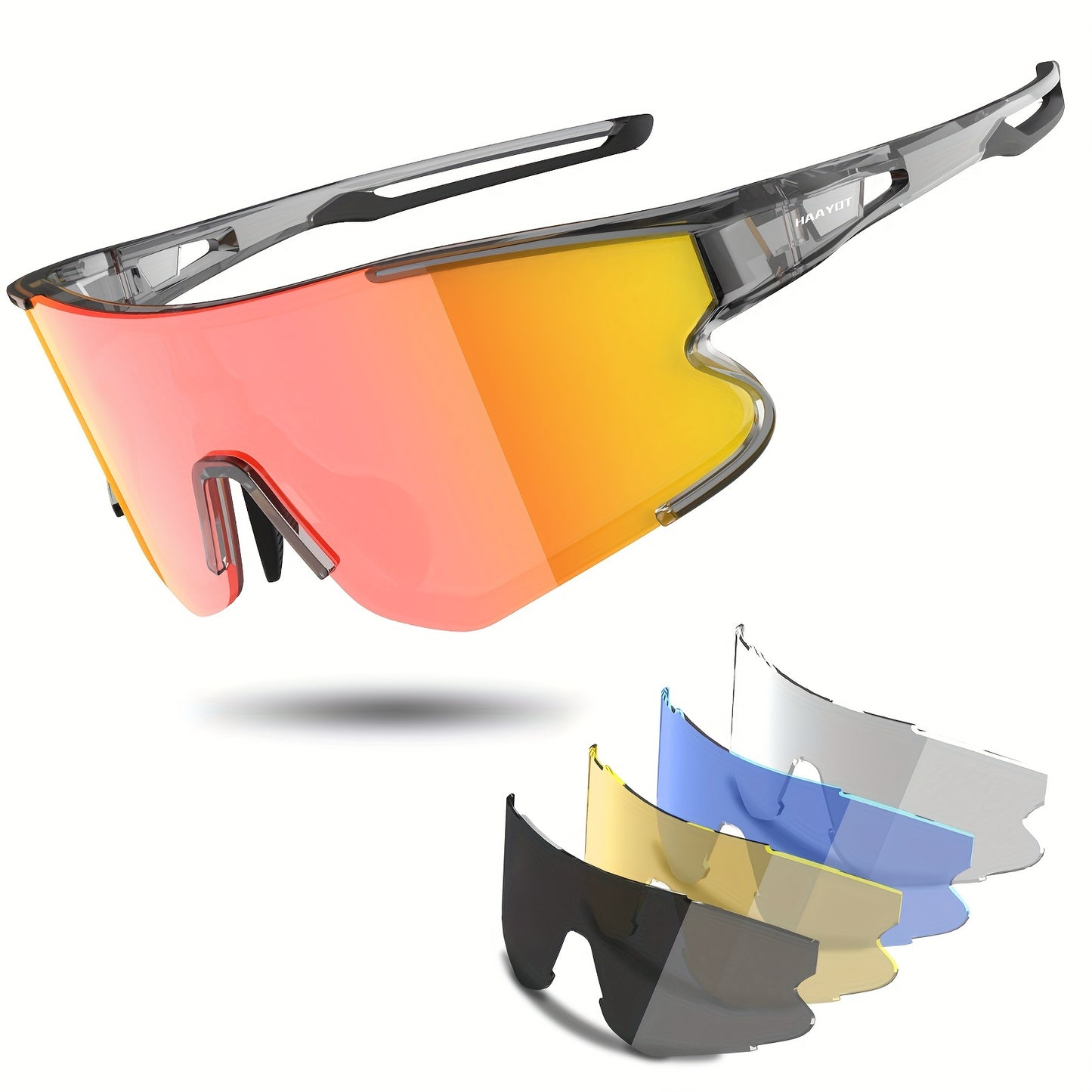Unisex Polarized Sports Sunglasses