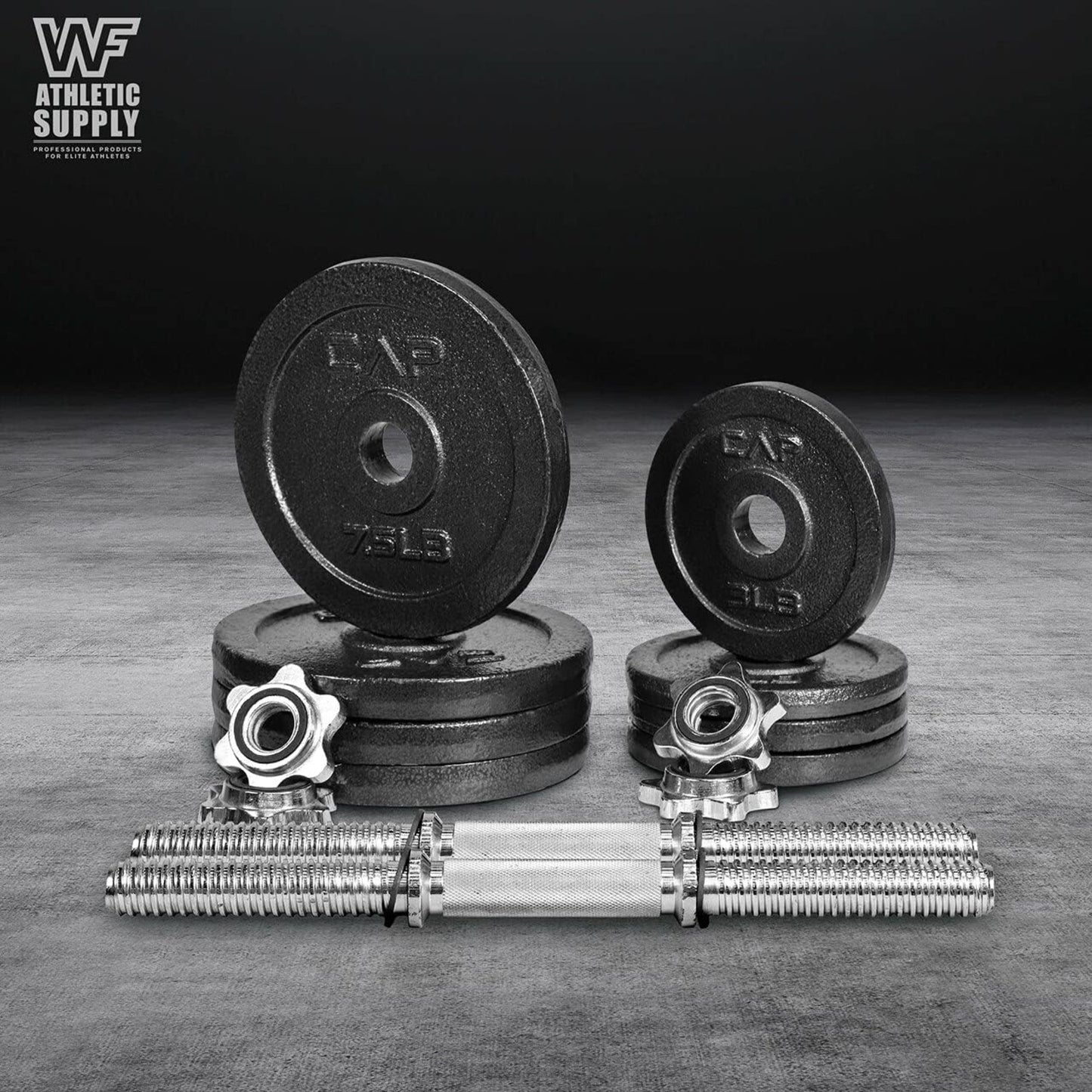 Adjustable Dumbbells, 20lb, 25lb, 30lb, 52.5lb & 100lb Options