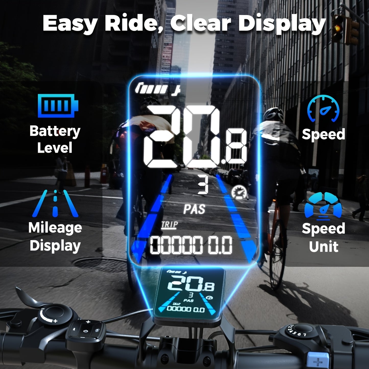 G26 749W/500-750W Peak Motor Electric Bike for Adults