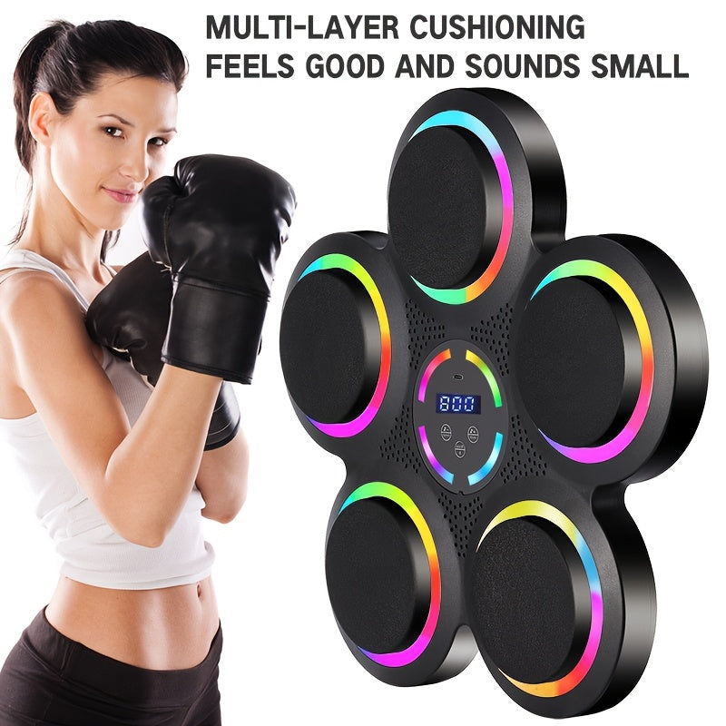 Height Adjustable Intelligent Music Boxing  Mounted Sports Trainer