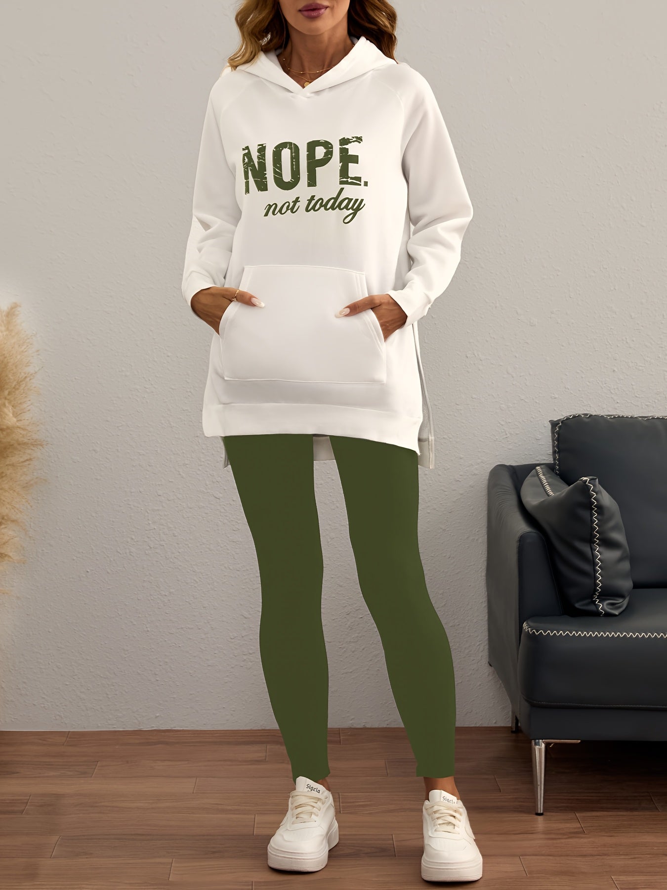 Women's Autumn And Winter Sports Two Piece Set