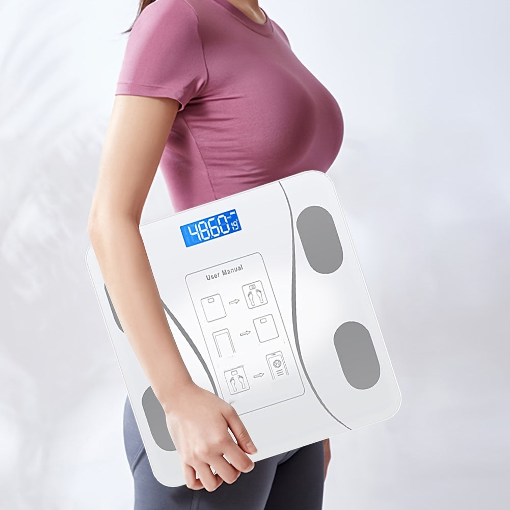 Daily Weight Tracking Smart Digital Bathroom Scale