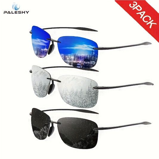 3pcs Minimalist Sports Glasses for Men