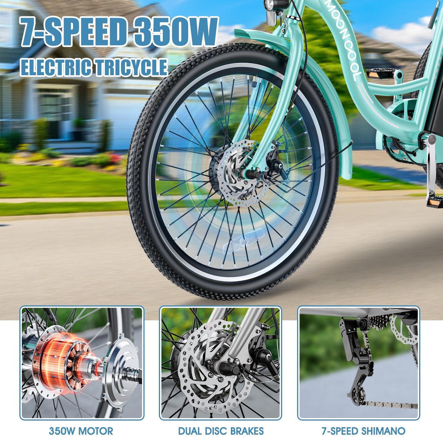 Electric Tricycle for Adults