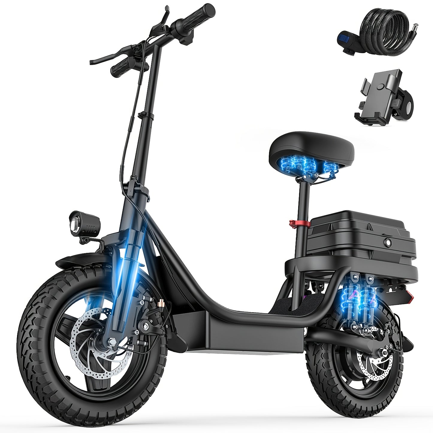 740W Peak Electric Scooter