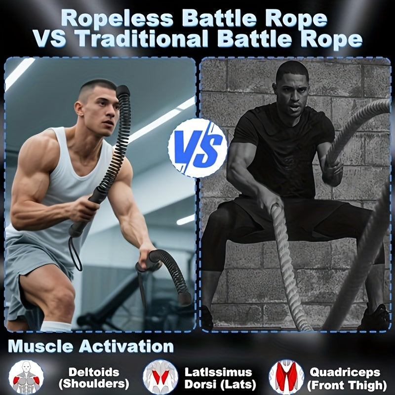 2pcs Cordless Battle Rope