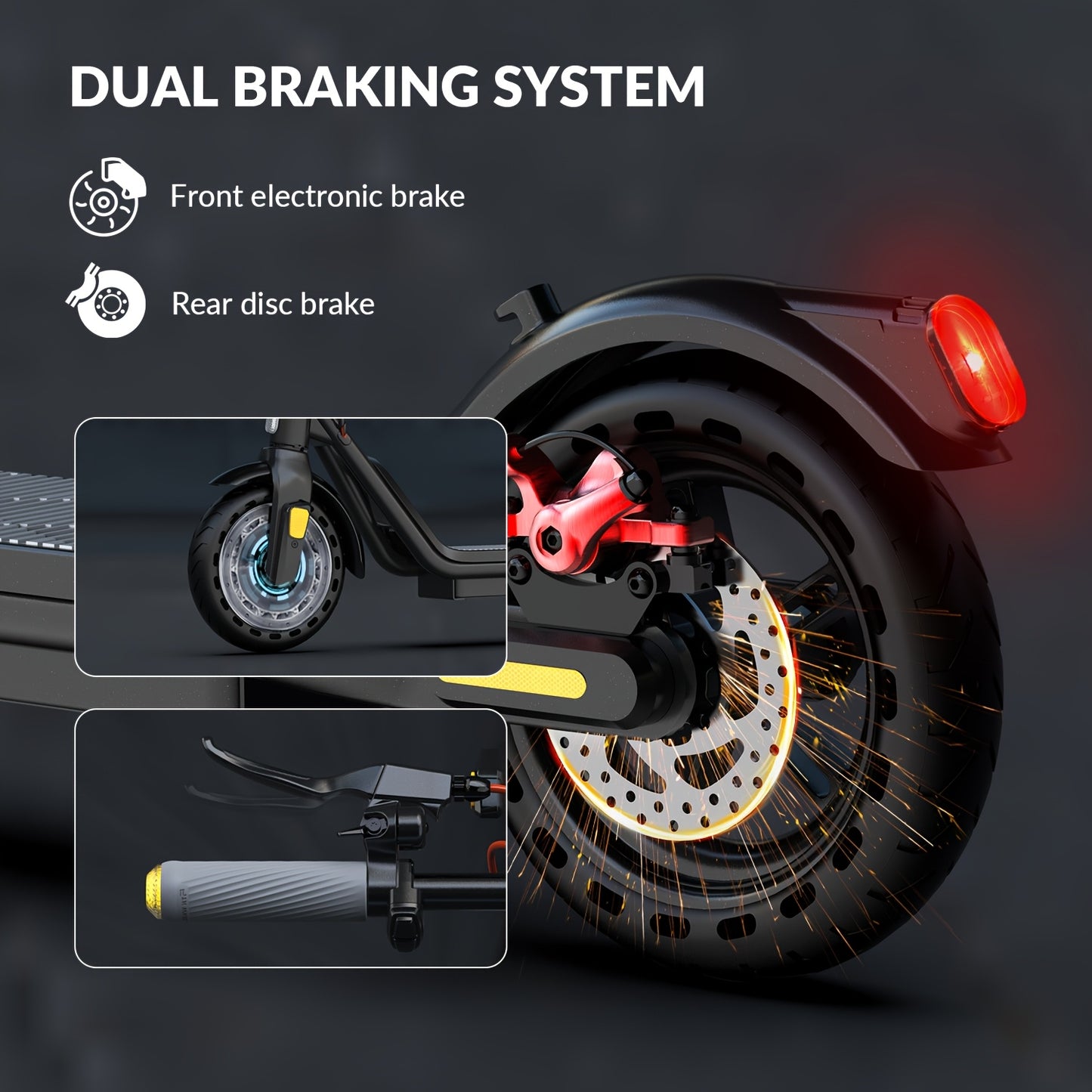 600W Peak Electric Scooter