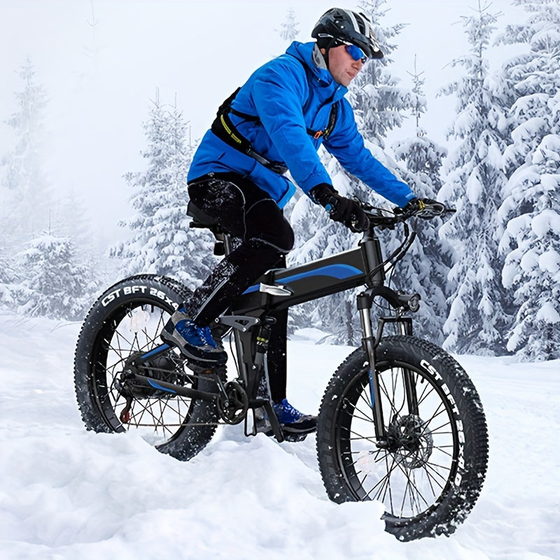 26"x4.0 Fat Tire Electric Bicycle With 480 With Removable Battery
