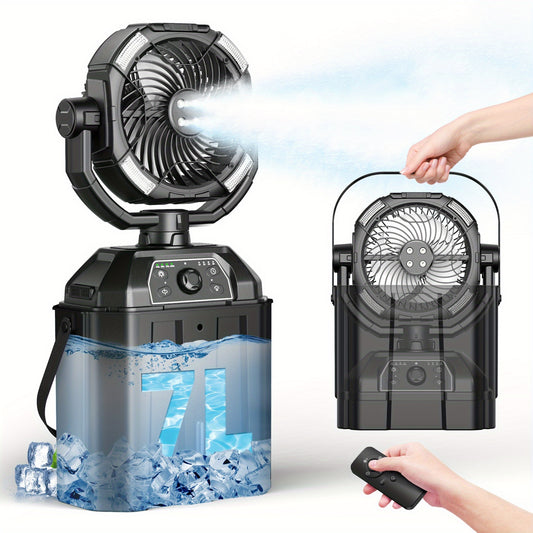 Misting Fan With 1.85 GAL Bucket