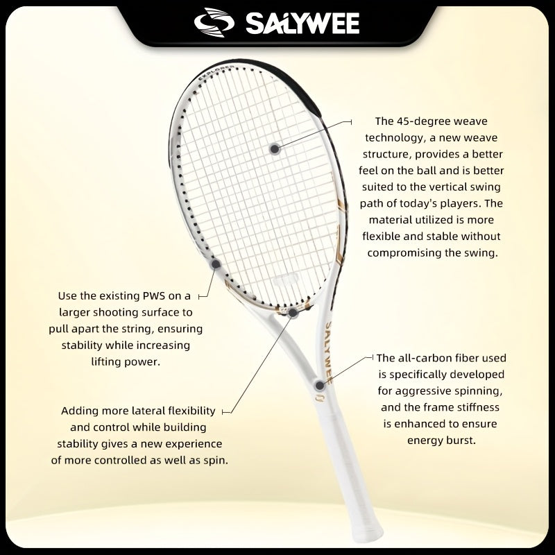 2025 Full Carbon Fiber Tennis Racket