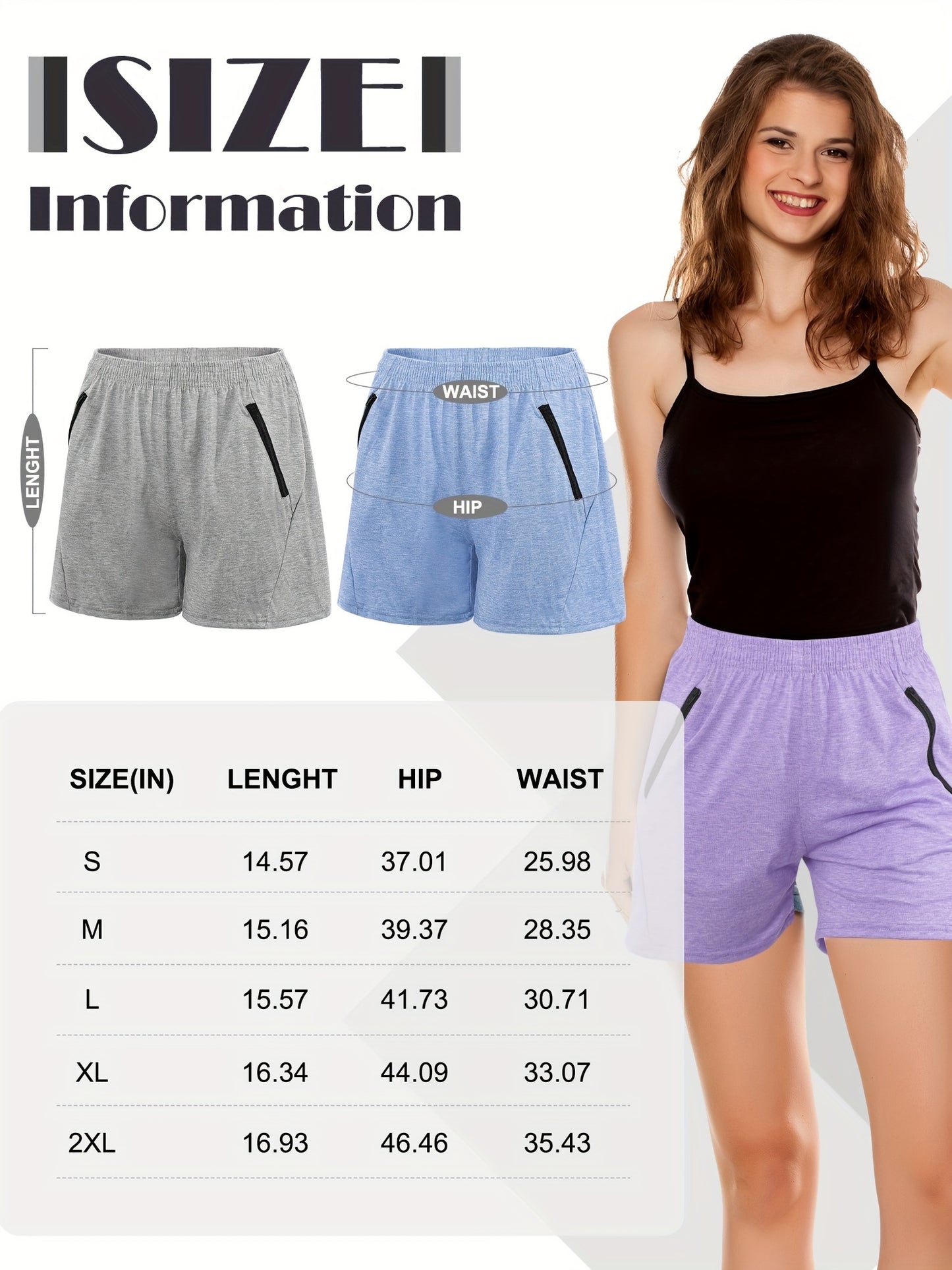 10 Pack Dry Women's Workout Shorts