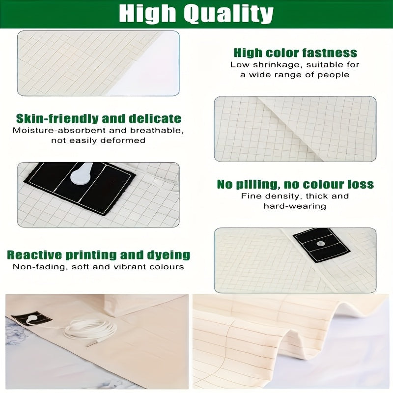 1 large  Silvery grounded mattress