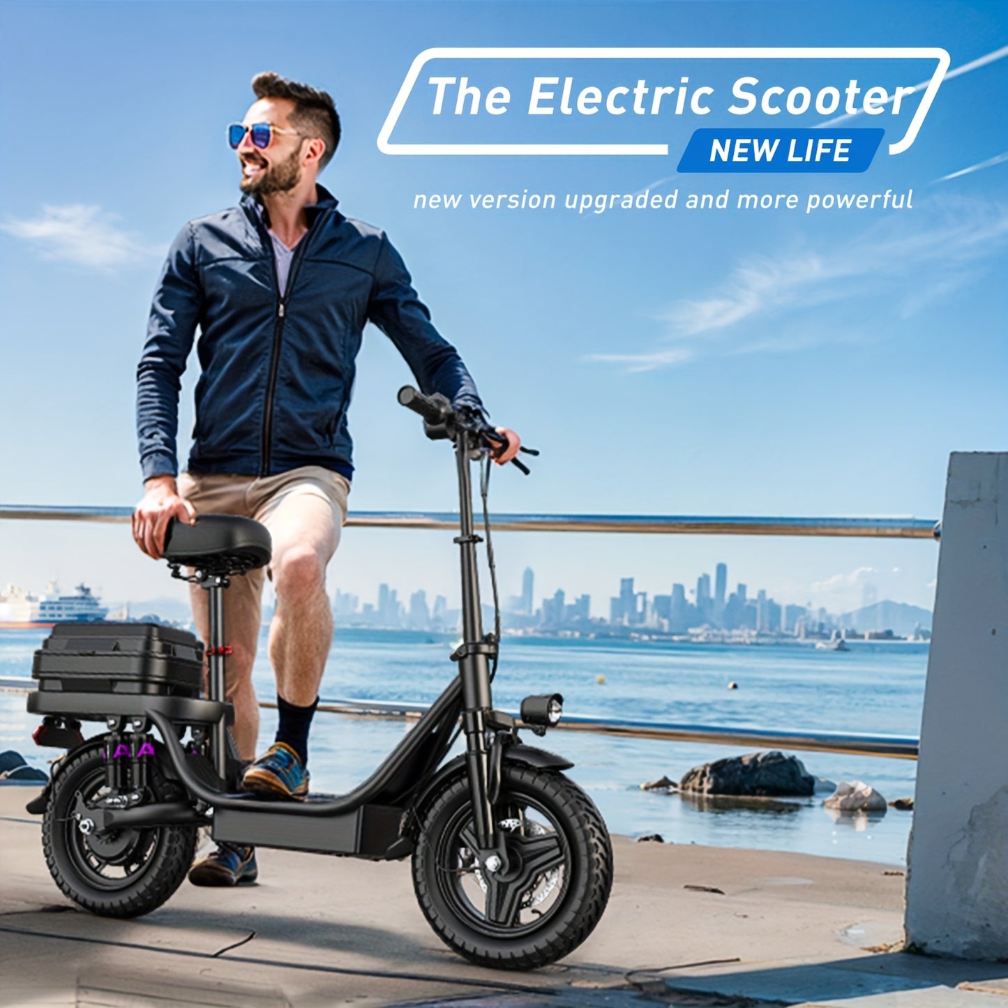 740W Peak Electric Scooter