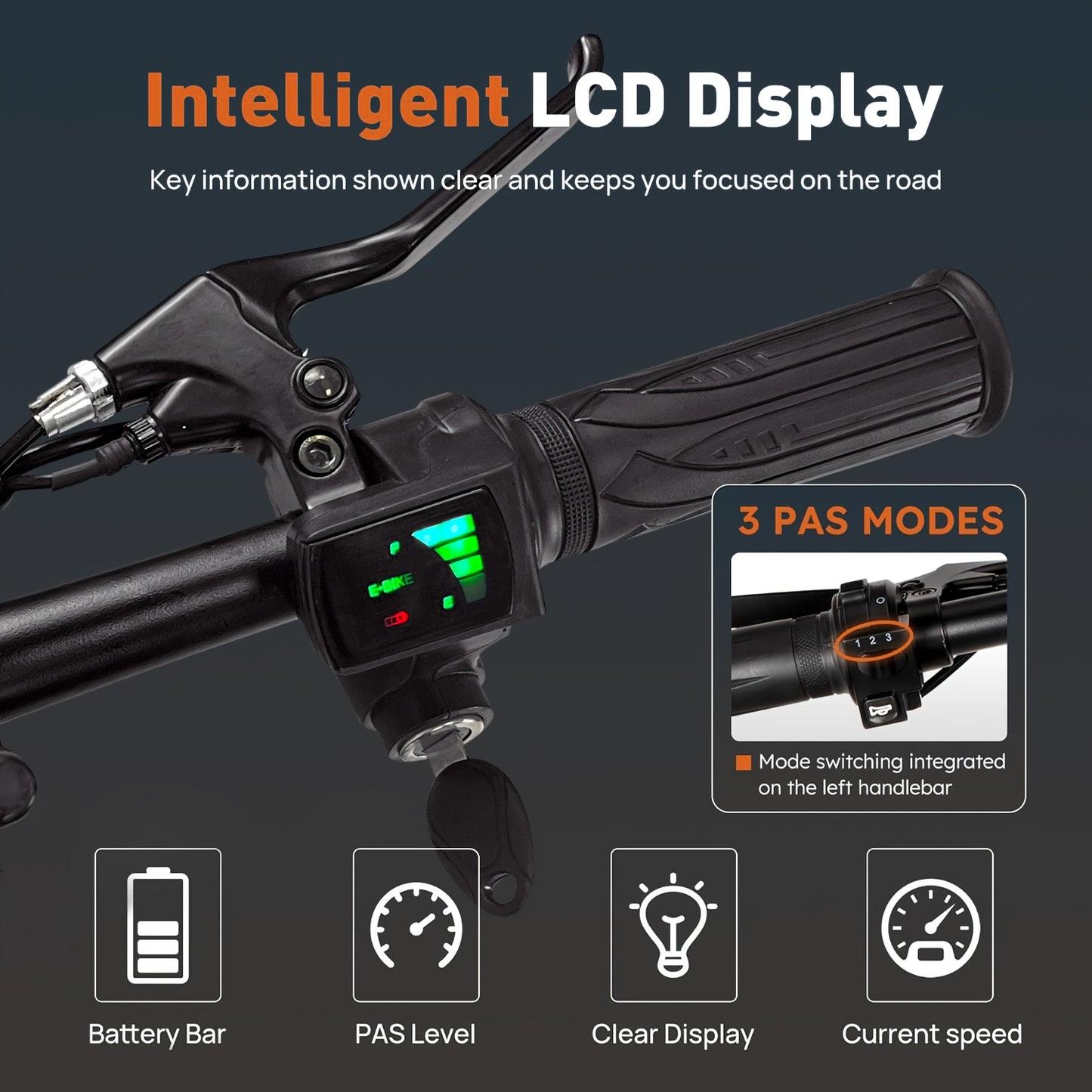 Green Folding Electric Bike