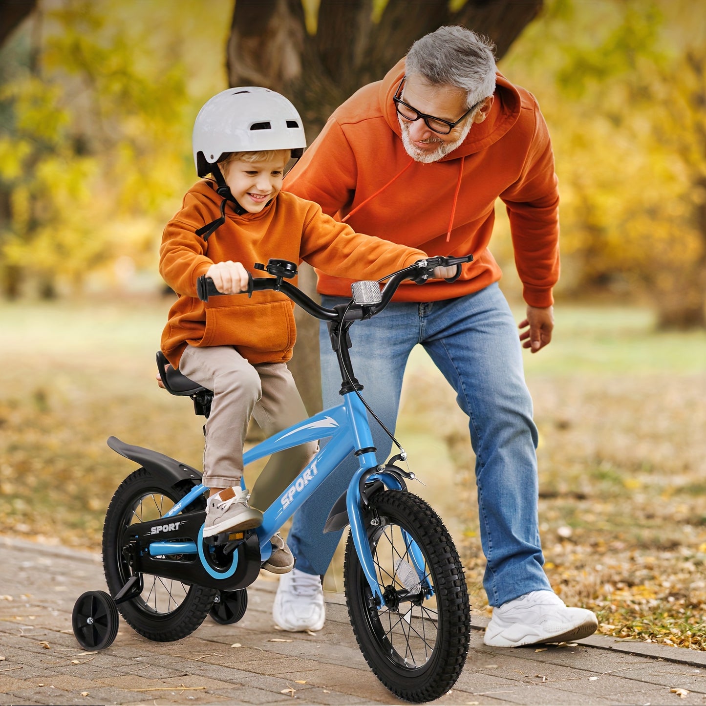 14 Inch Kids' Bicycle - Sturdy, Adjustable, Training Wheels