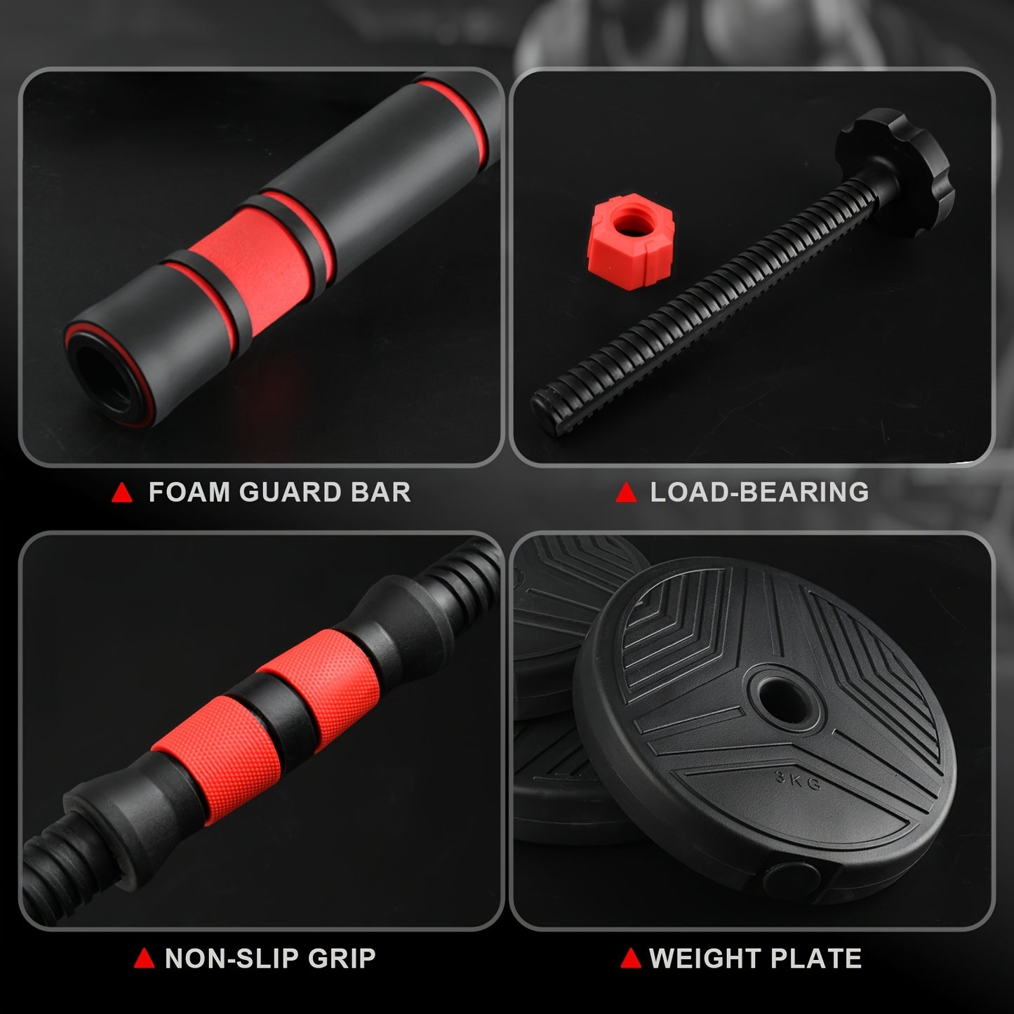 Adjustable Dumbbells, 20/30/40/90 Lbs.  Weight