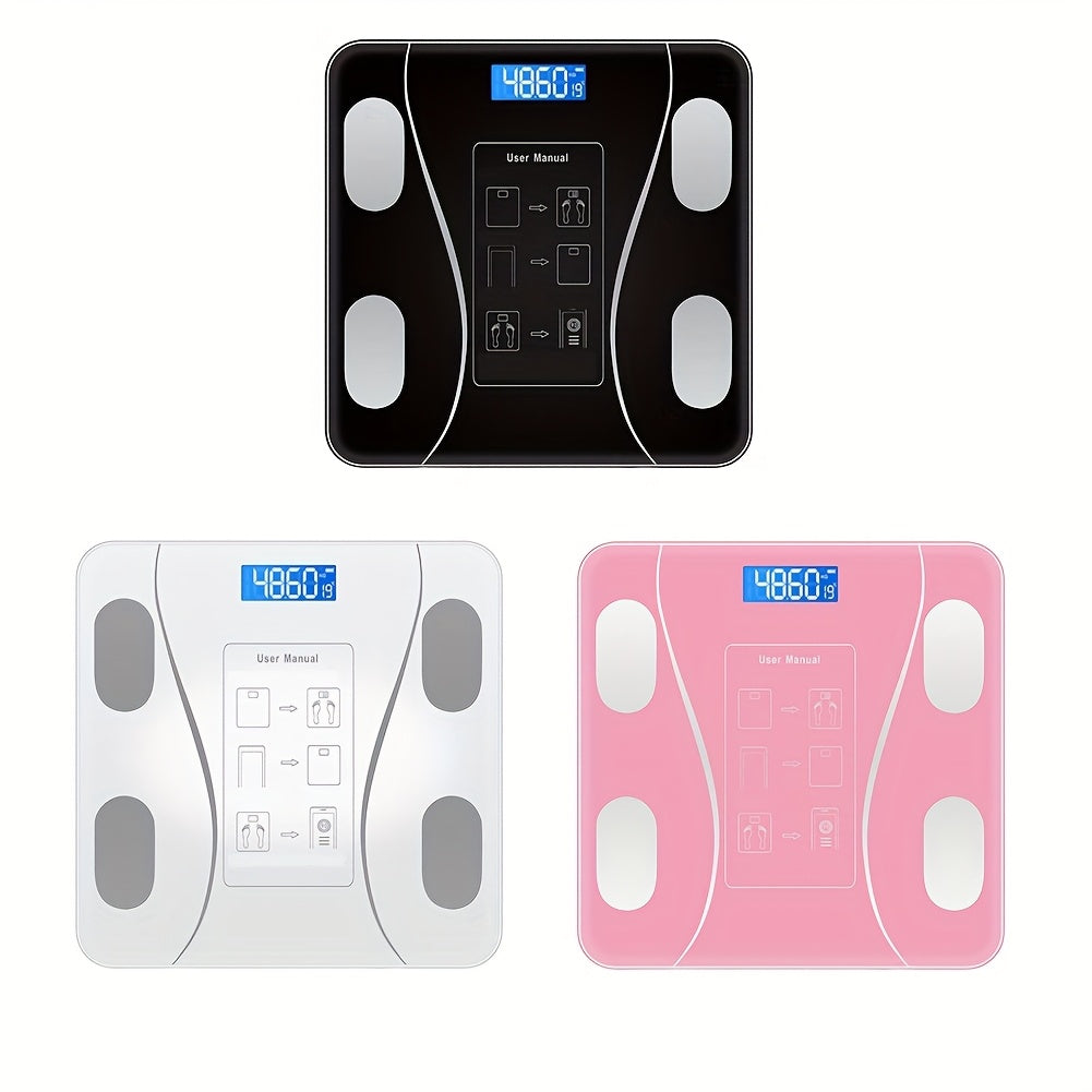 Daily Weight Tracking Smart Digital Bathroom Scale