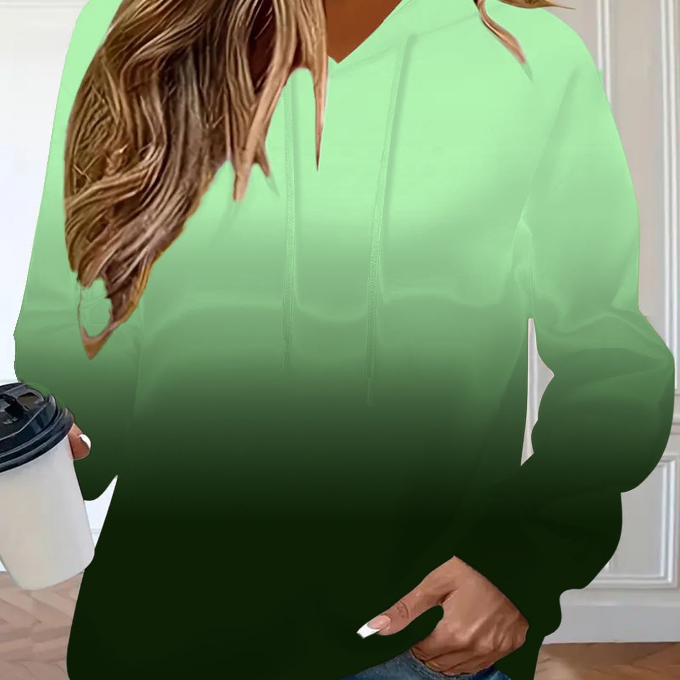 Women's Oversized Hooded Sweatshirt