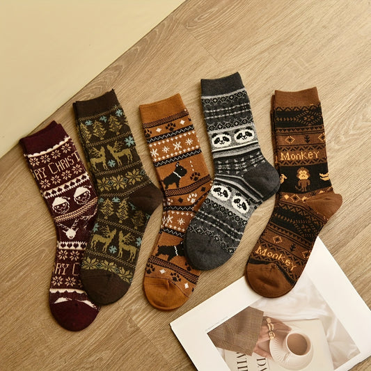 2024 New Autumn Winter Warm Thickened Wool Socks