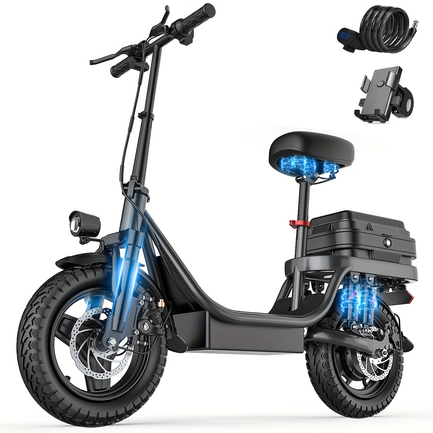 740W Peak Electric Scooter