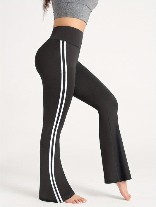 Women's High-Waisted Flared Yoga Pants