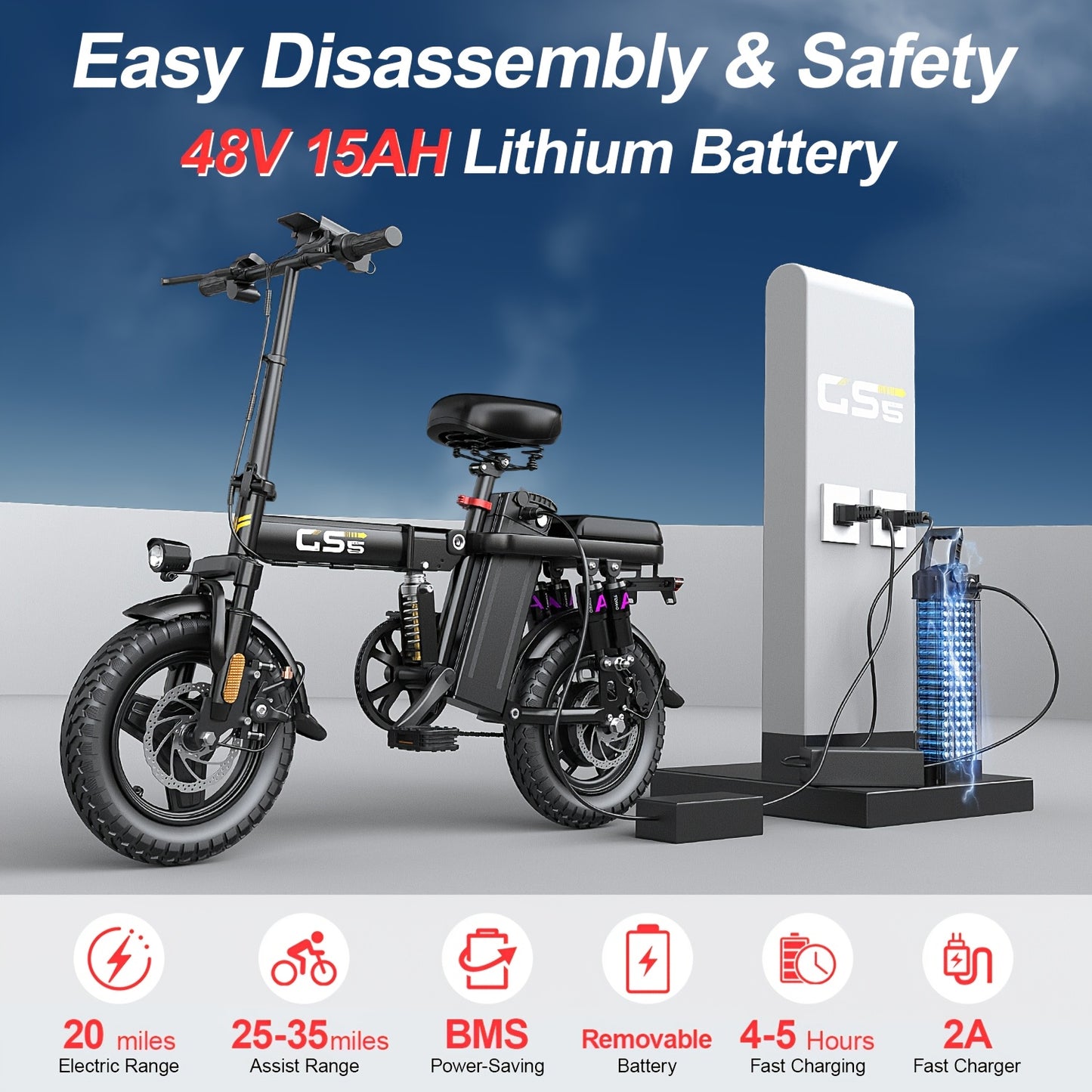 Foldable Electric Bike