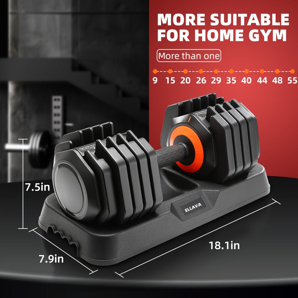 Adjustable Dumbbell 9-55lbs