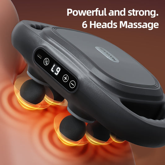 Six Head Multi-function Electric Massage Gun