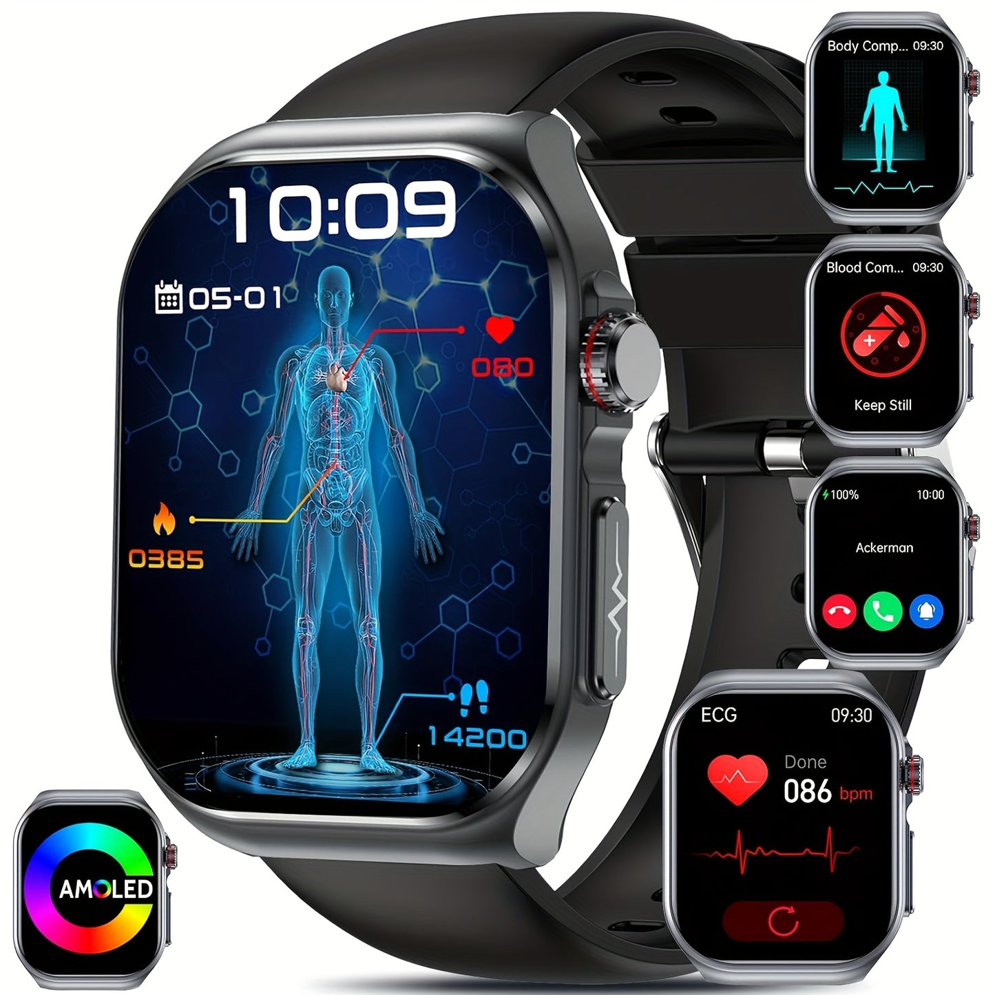 Women Men Smartwatch