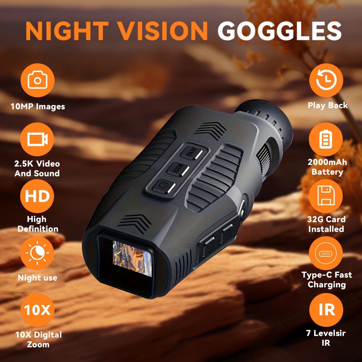 Night Vision Monocular